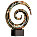 Swirl Art Glass